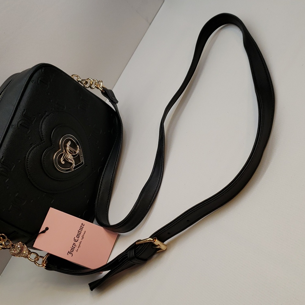 NWT Juicy Couture Liquorice Only You N Me Camera Crossbody Bag - Picture 16 of 17